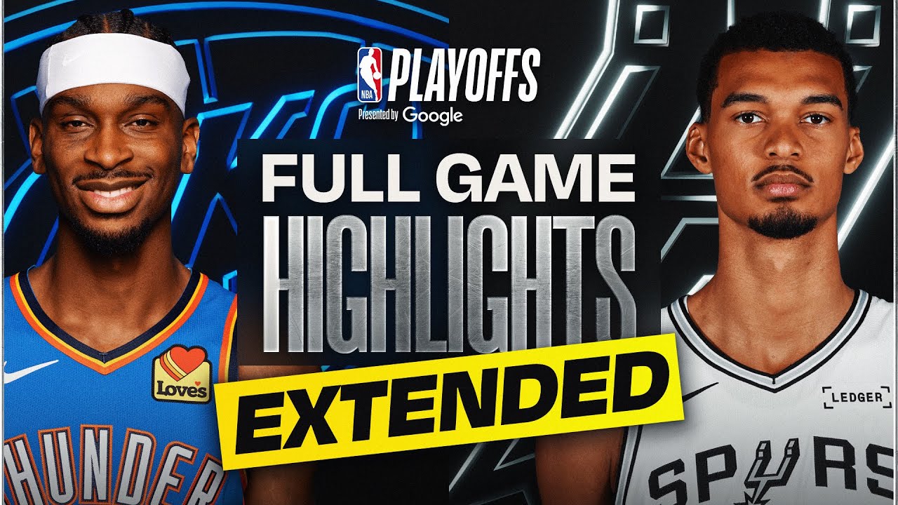EXTENDED: #1 THUNDER at #2 SPURS | FULL GAME 3 HIGHLIGHTS | May 22, 2026