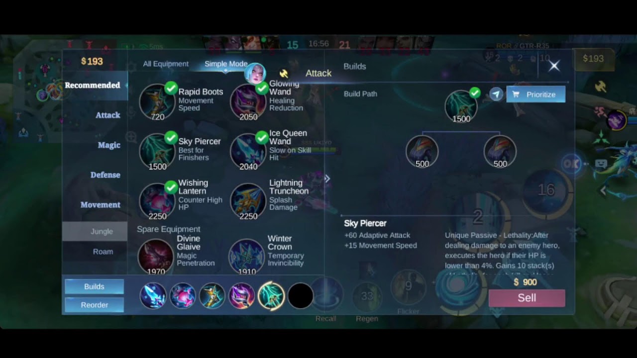 mobile legend bang bang | solo que | dark system