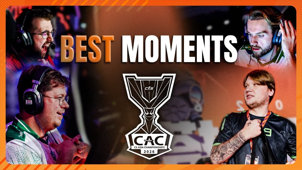 BEST MOMENTS of PGL CS Asia Championships 2026 | CS2 poster — similar to Tom Clancy's Rainbow Six Siege: Ranked Gameplay (No Commentary)