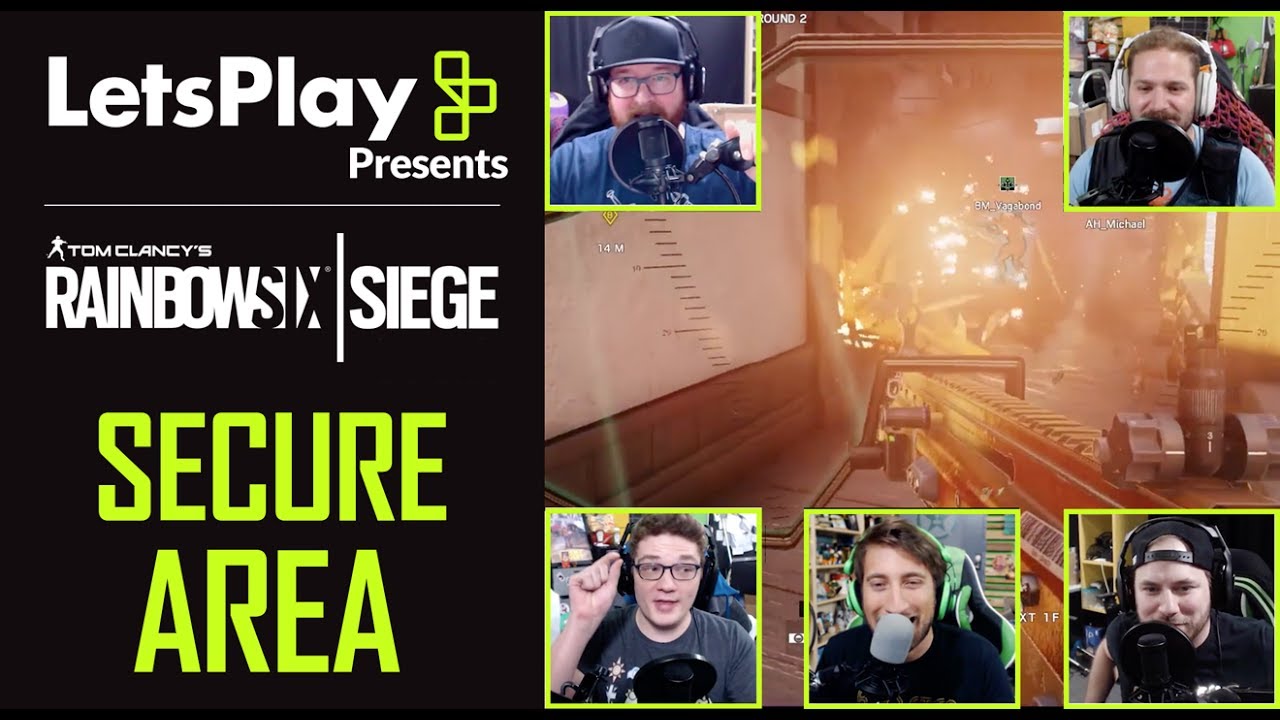 Rainbow Six Siege: Secure Area With Achievement Hunter! | Let’s Play Presents | Ubisoft background