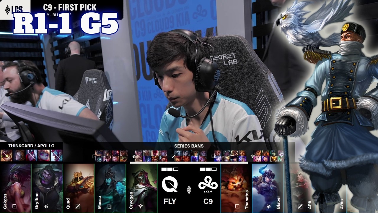 C9 vs FLY - Game 5 | Round 1 S16 LCS Spring 2026 Playoffs | FlyQuest vs Cloud 9 G5 Full Game
