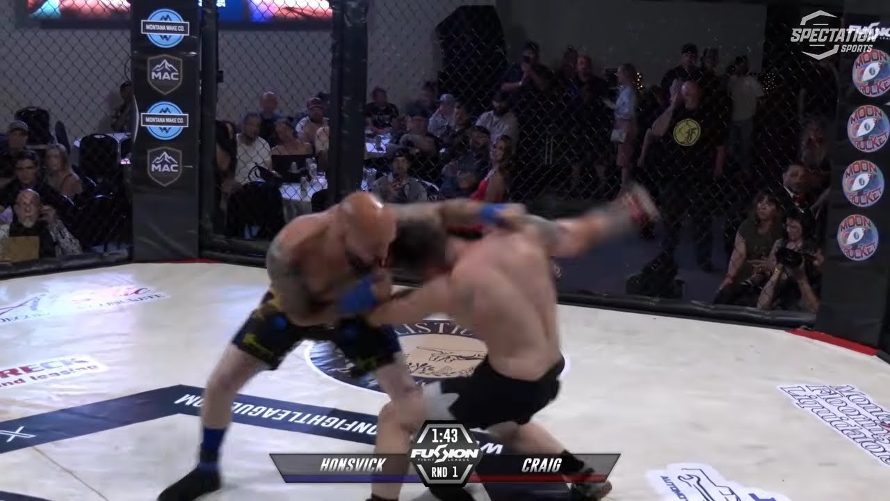 AJ Craig vs. Brandon Honsvick - Fusion Fight League: Shaykhaev vs. Shelton background