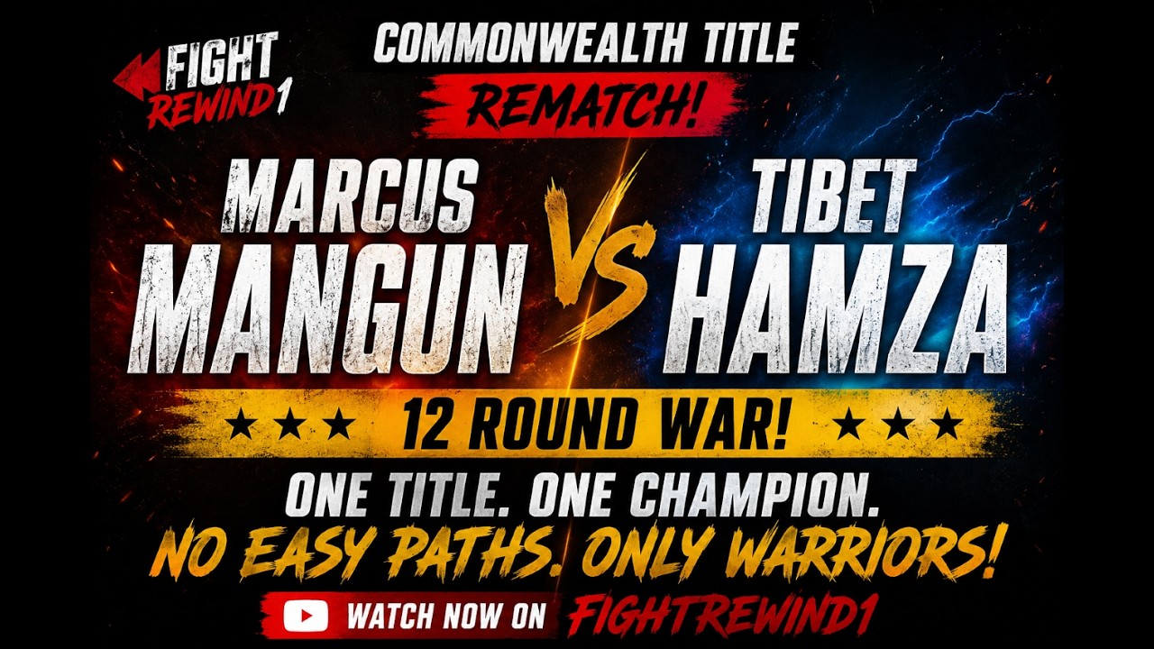 Marcus Mangun Vs Tibet Hamza