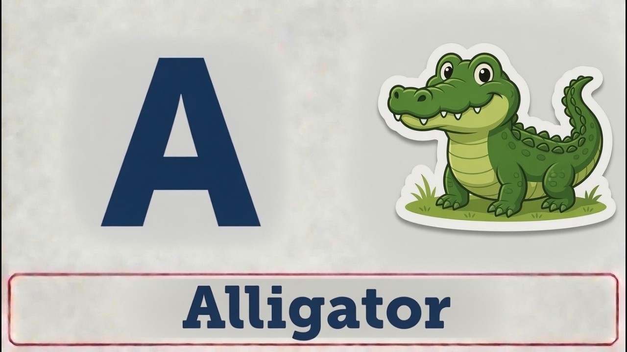 Phonics ABC song for kids | A for Alligator | abcd | Learn Abc with phonics song #abcsong #abcd