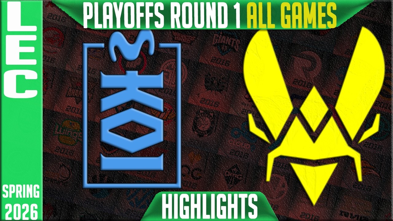 MKOI vs VIT Highlights ALL GAMES | LEC Spring 2026 Playoffs | Movistar KOI vs Vitality
