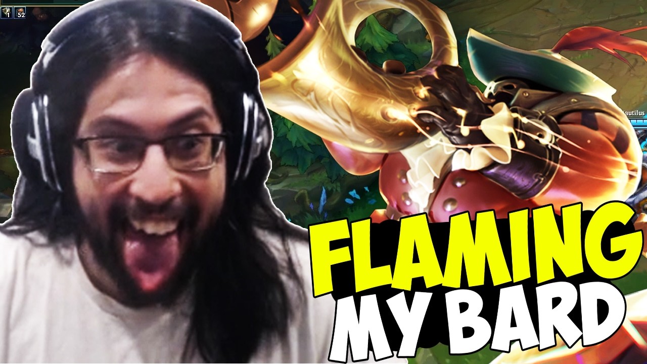 🎷 Imaqtpie - FLAMED BY TEAM | Bard Full Gameplay | Season 26 ᴴᴰ