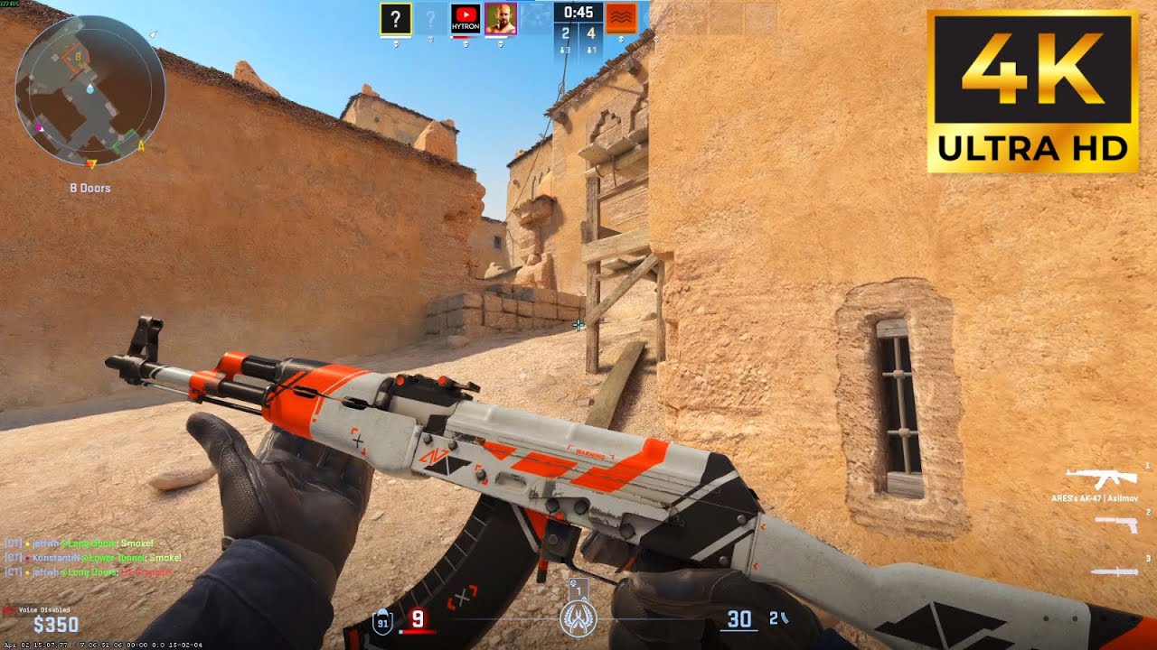 Counter-Strike 2 Gameplay 4K (No Commentary) poster — similar to Tom Clancy's Rainbow Six Siege: Ranked Gameplay (No Commentary)