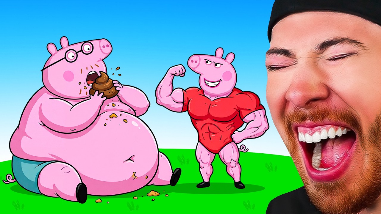 FUNNIEST PEPPA PIG ANIMATIONS?! (Try Not To Laugh)
