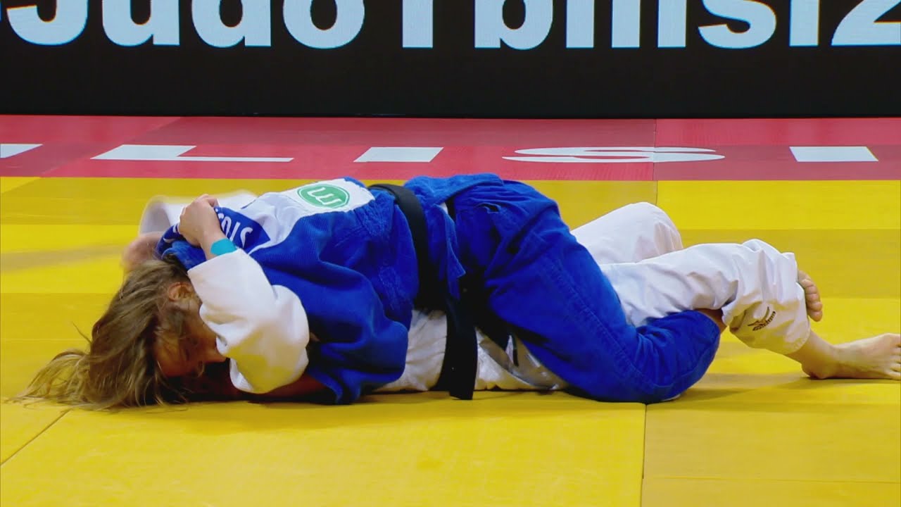Serbian pins Gurbanli - Osaekomi Women's Judo