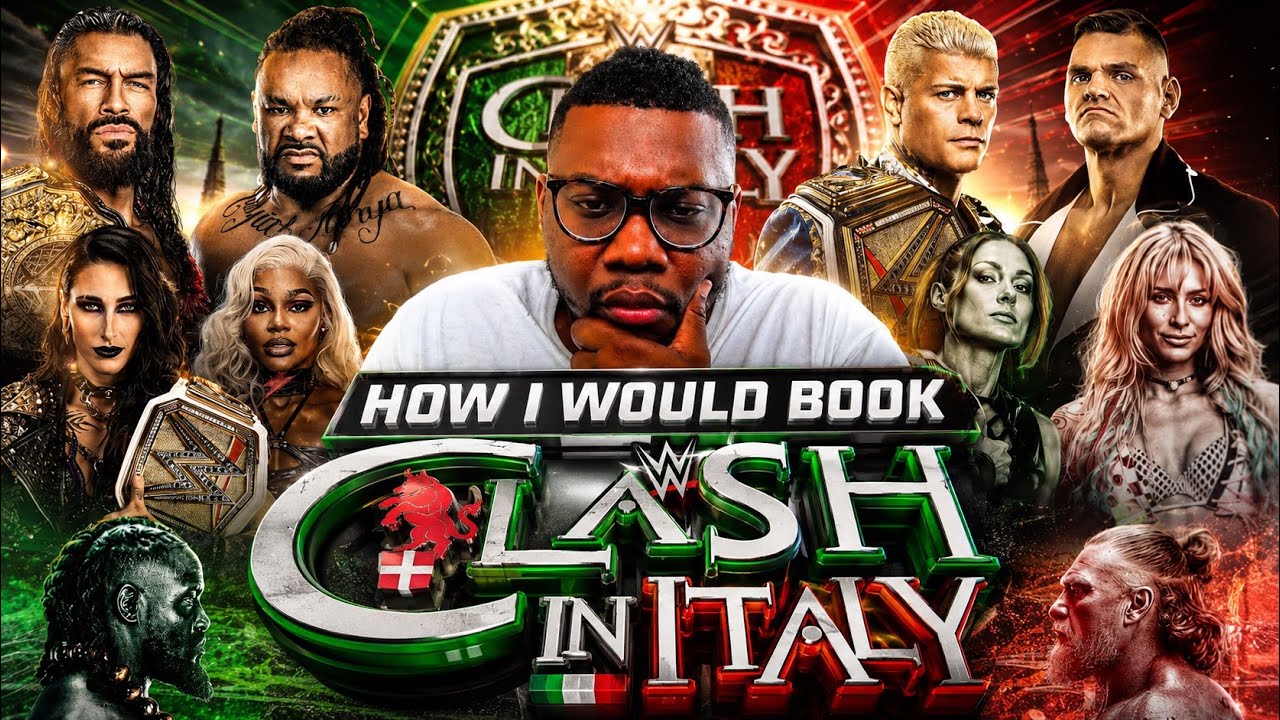 How I Would Book WWE Clash In Italy background