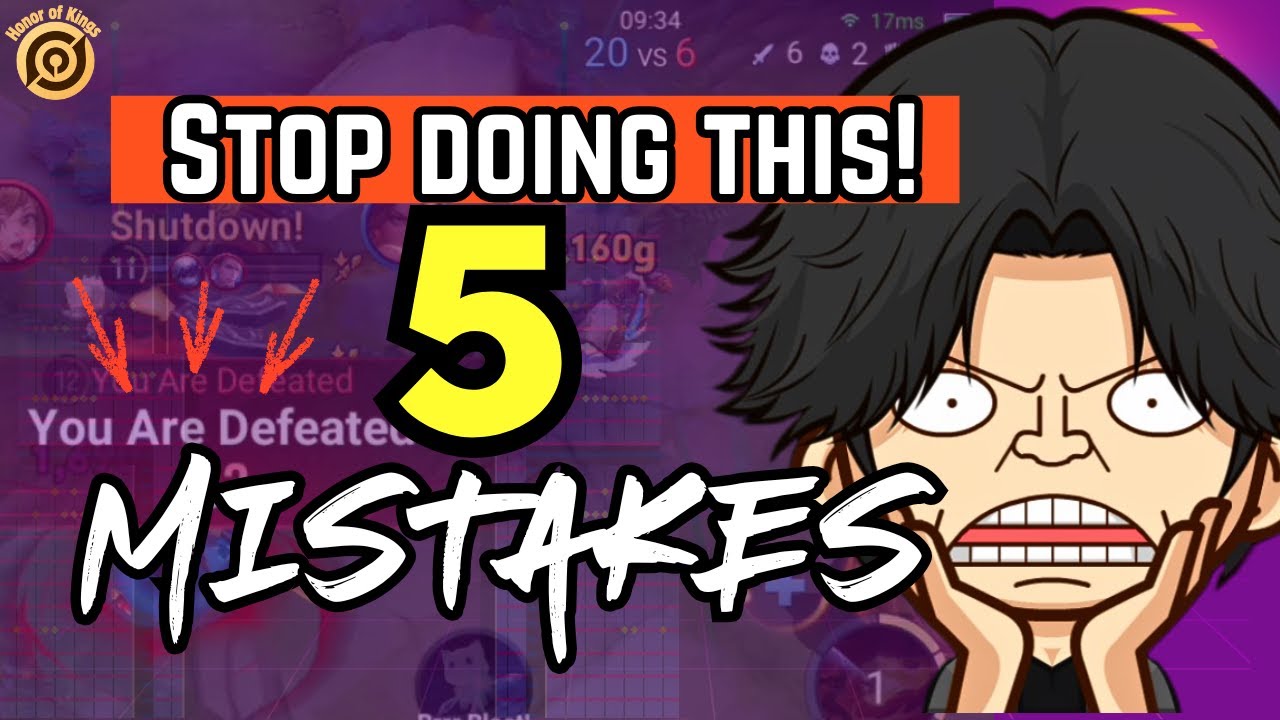 Stop Losing in Honor of Kings — Top 5 Costly Mistakes Players Keep Repeating background