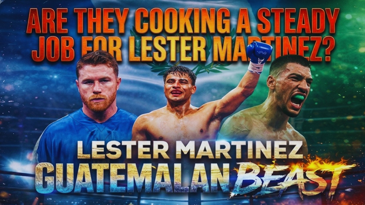 The Plot to ROB Lester Martinez of His Mandatory Title Shot! background