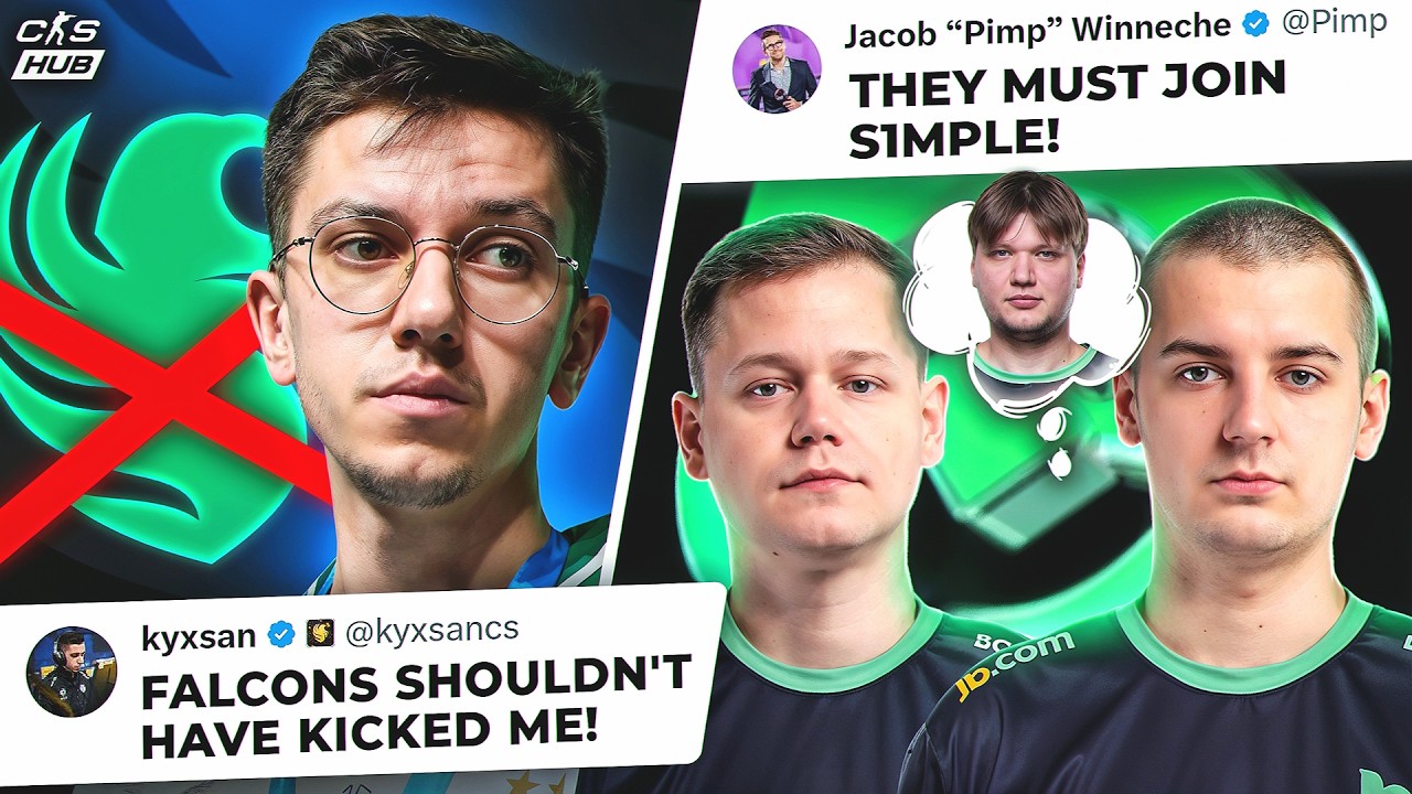 STICKER CAPSULES ARE GONE! KYXSAN IS ARGUING WITH FALCONS! CONFLICTS IN PARIVISION? CS NEWS