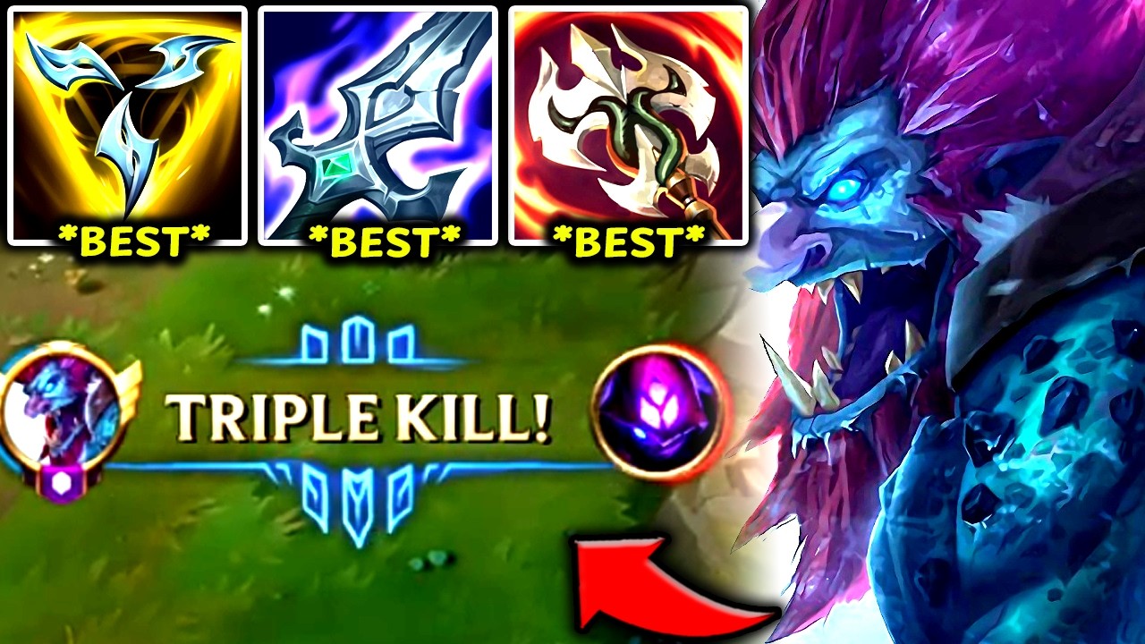 TRUNDLE TOP IS 100% UNFAIR AT LEVEL 1... (YOU CANT LOSE🤣) - 2026 Trundle TOP Gameplay Guide