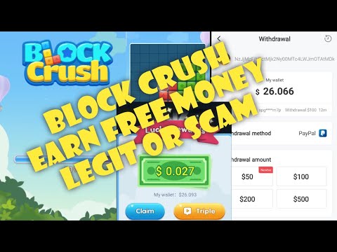 BLOCK CRUSH GAME APP REVIEW | mila