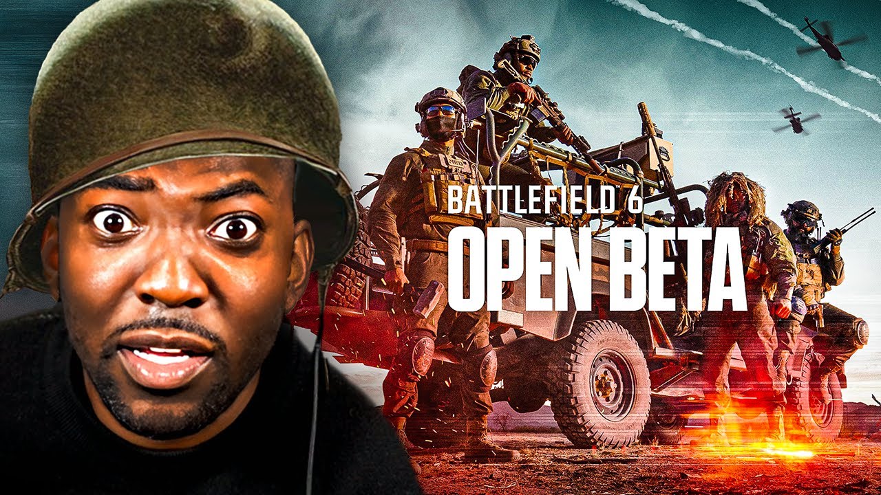 RDC PLAYS BATTLEFIELD 6 FOR THE FIRST TIME poster — similar to RDC's FIRST TIME ON DEMON SLAYER HINOKAMI CHRONICLES 2