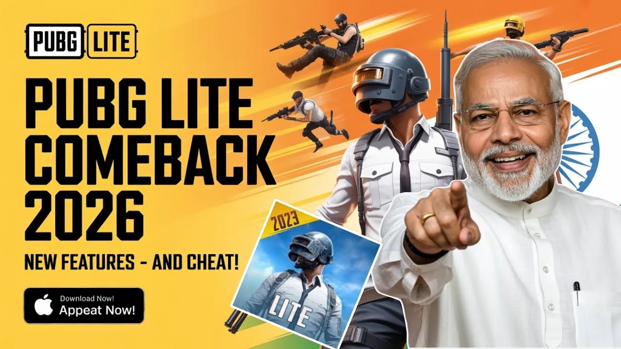 OFFICIAL NEWS ๐ PUBG LITE UNBAN IN INDIA | CHINESE APPS INDIA COMEBACK | PUBG LITE NEW UPDATE