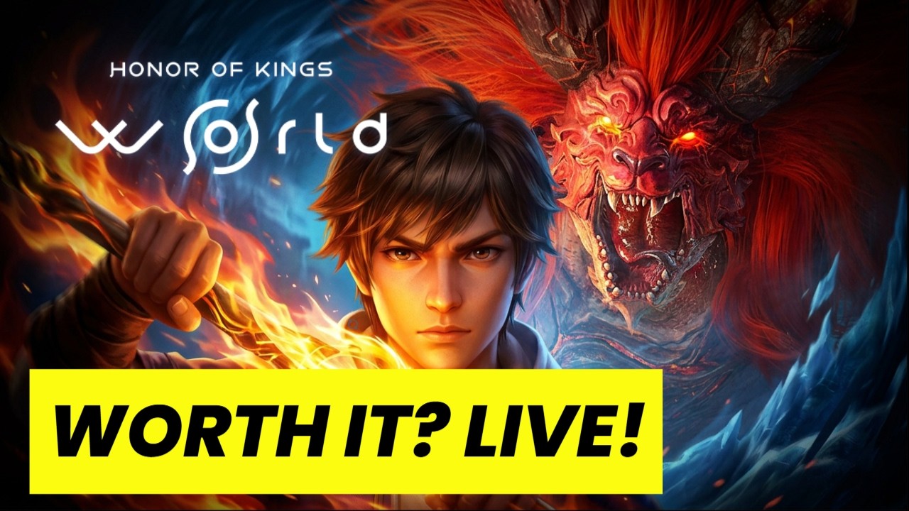 ๐ด LIVE | Honor of Kings World Gameplay - Is This the BEST alpha MMORPG of 2026?!