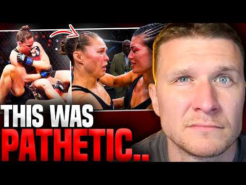 Ronda vs Gina was EMBARRASSING… MVP MMA Has ALOT To Work On