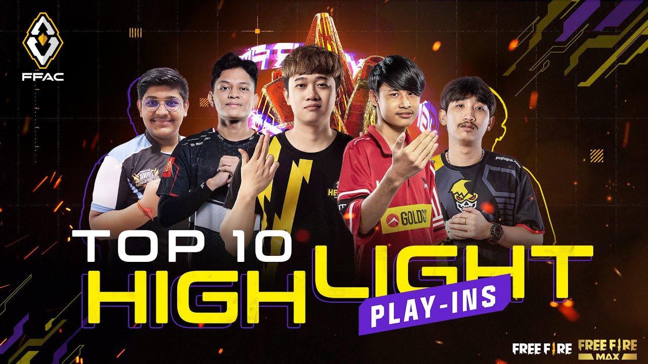 Top 10 Highlight from Play-ins | Free Fire Asia Championship | Free Fire Esports