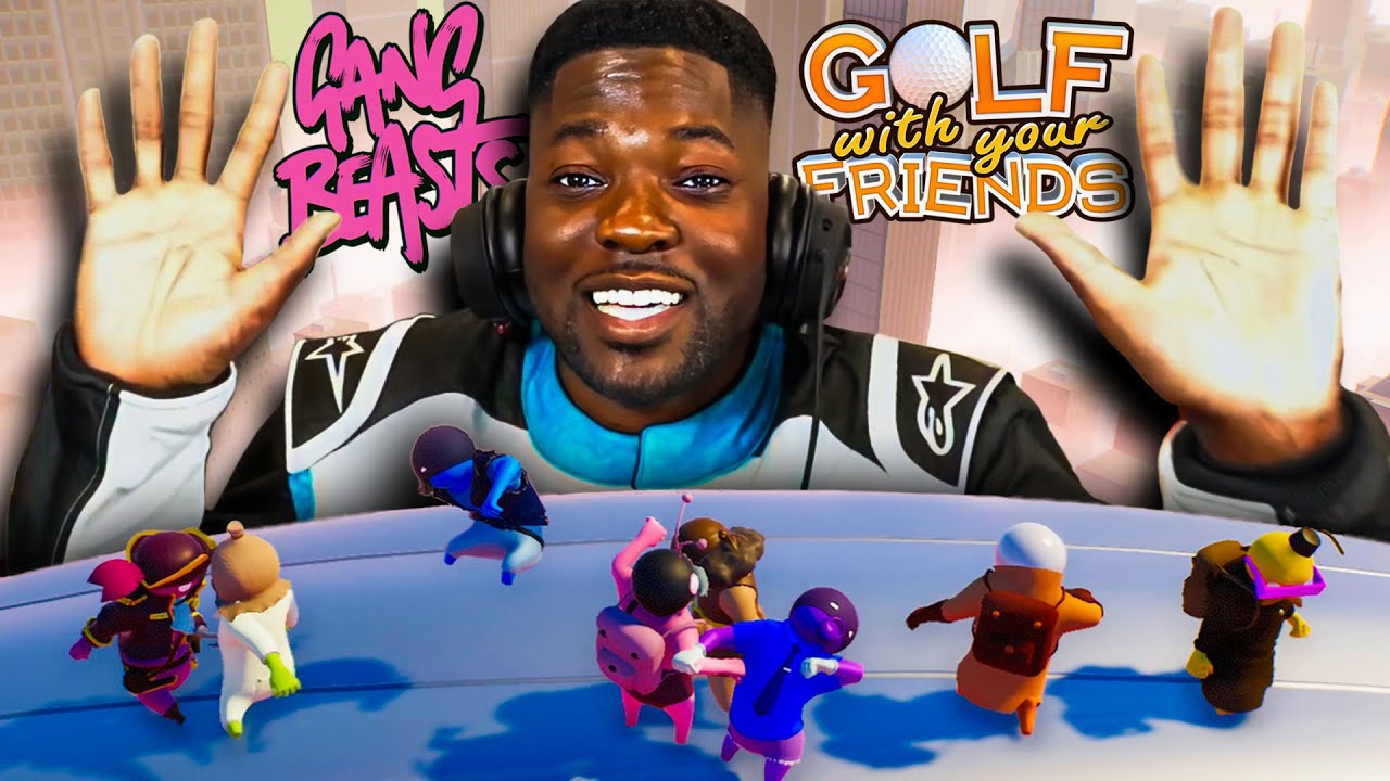 WHOS THE SORRIEST TEAM?! (Gang Beasts & Golf With Your Friends)