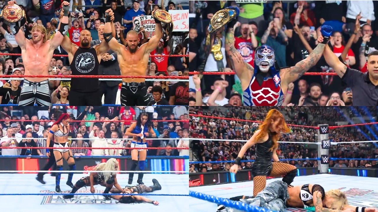 WWE SNME 23 May 2026 Results- The Vision Stands Tall, Breakker Attacks Profits, Becky Destroys Ruca background