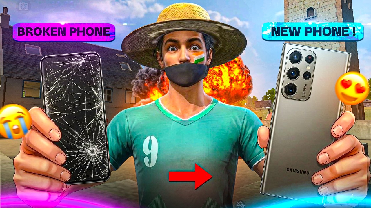 Turning My Broken Samsung Phone 😭 Into A New Samsung S26 Ultra😎 by Free Fire Solo Tournaments 🔥EP- 3