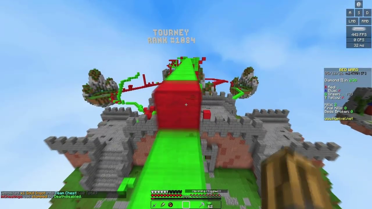 Ranked Bedwars Montage background