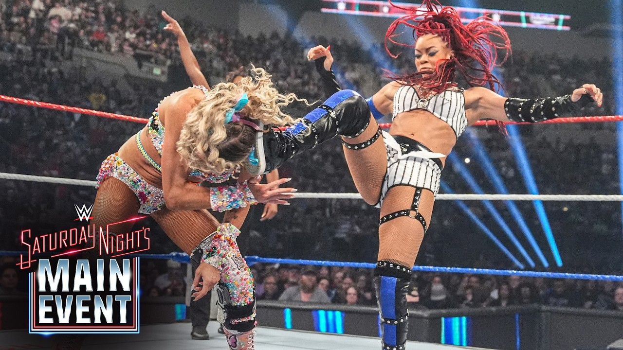 Team Rhea Ripley vs. Team Jade Cargill: Saturday Night's Main Event highlights, May 23, 2026 background