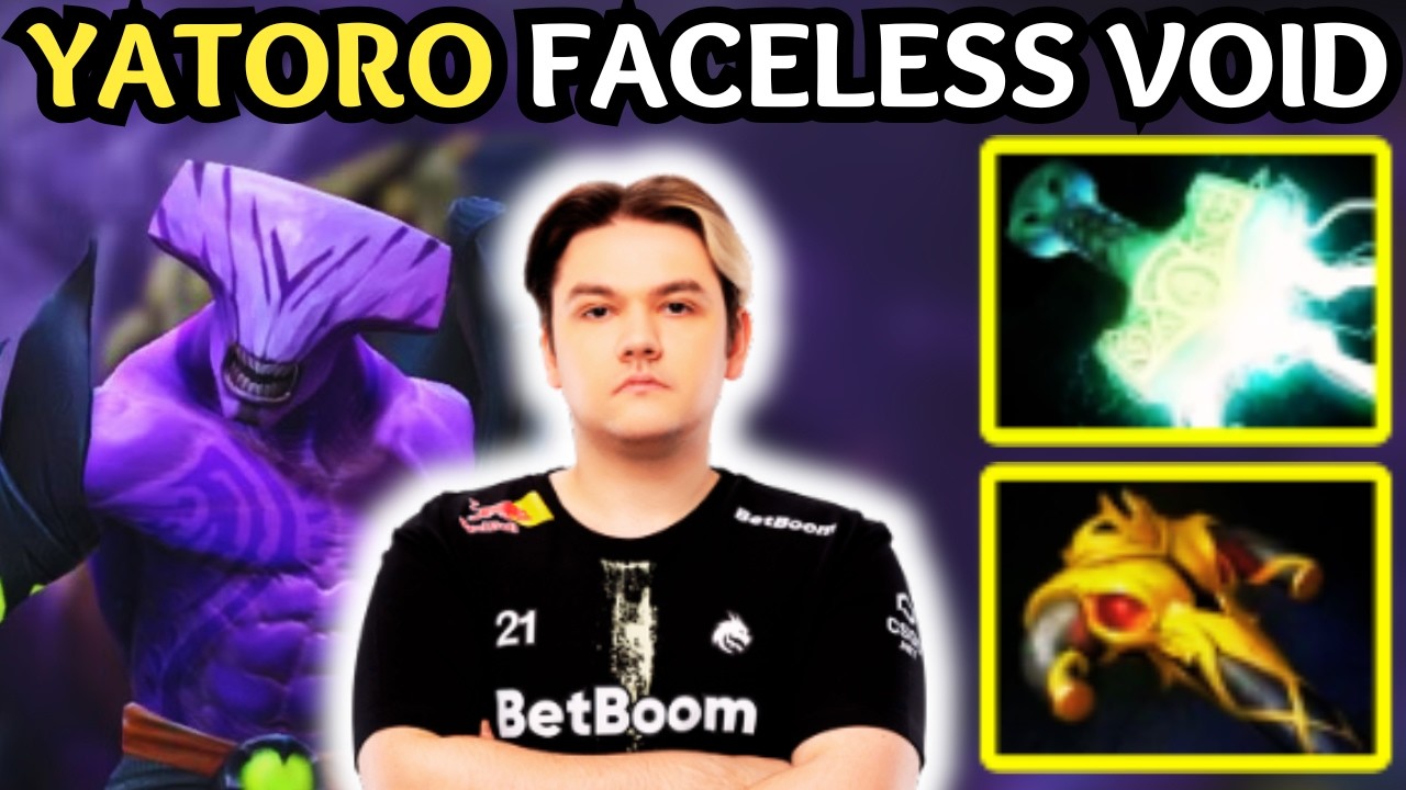 ๐ฅ YATORO FACELESS VOID โ Carry MASTERCLASS ๐ฅ Dota 2 Gameplay
