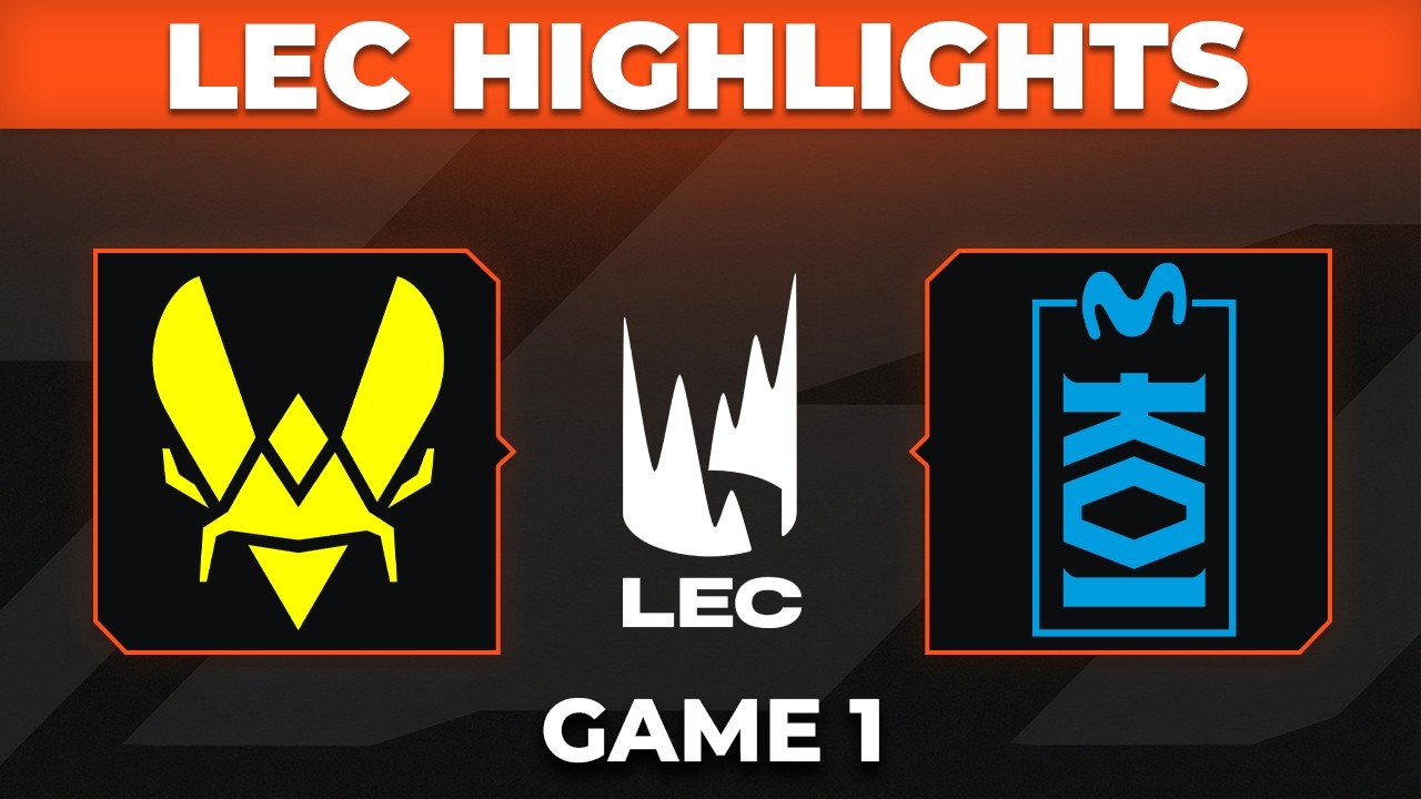 VIT vs MKOI Game 1 Highlights | 2026 LEC Spring Playoffs | Team Vitality vs Movistar KOI