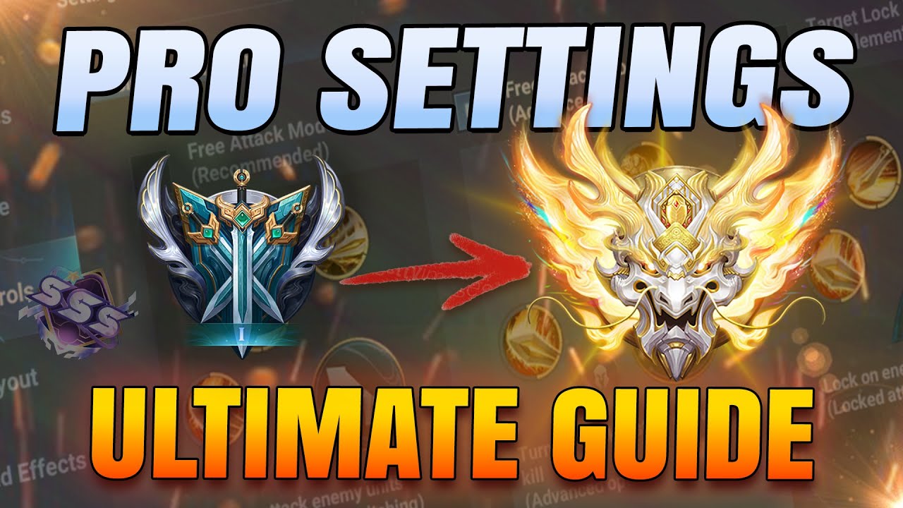 Ultimate Pro Settings in Honor of Kings 🔥 Dominate Like a Real Pro! background