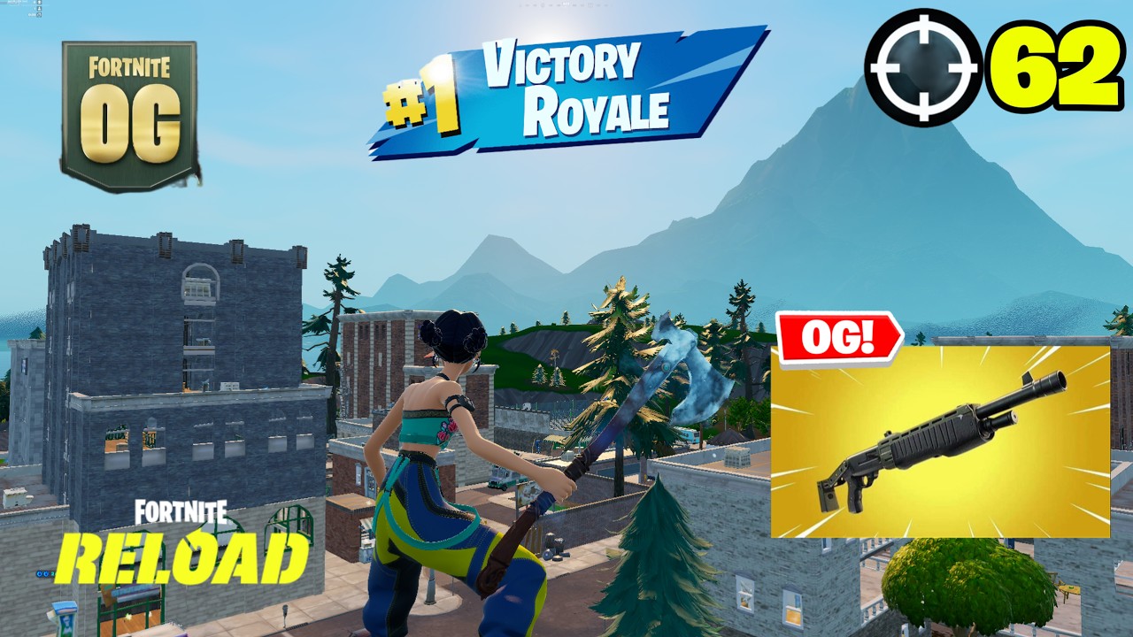 62 Elimination Solo "RELOAD” Gameplay Wins (Fortnite Chapter 7 PS5 Controller)