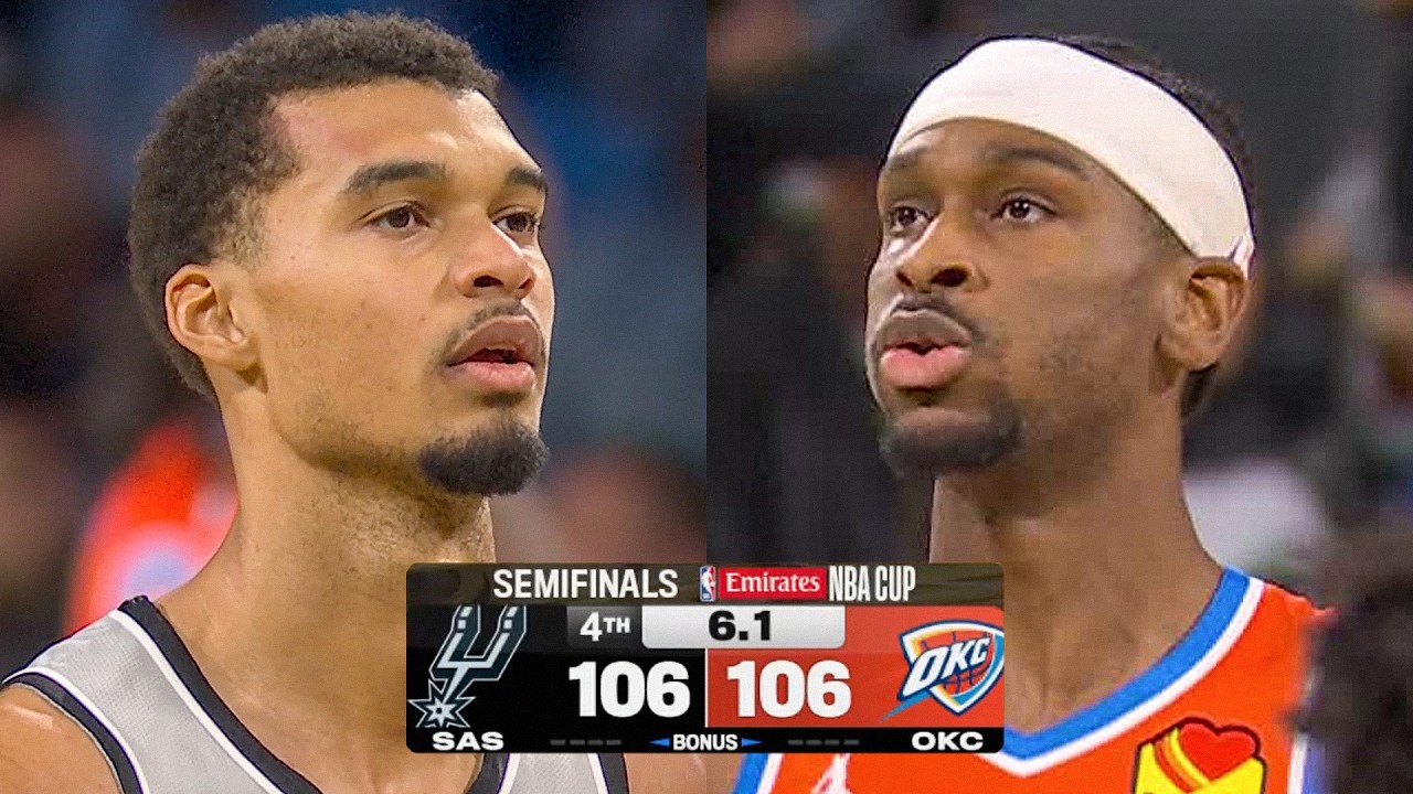 5 WILD Thunder vs Spurs Game Endings ๐คฏ