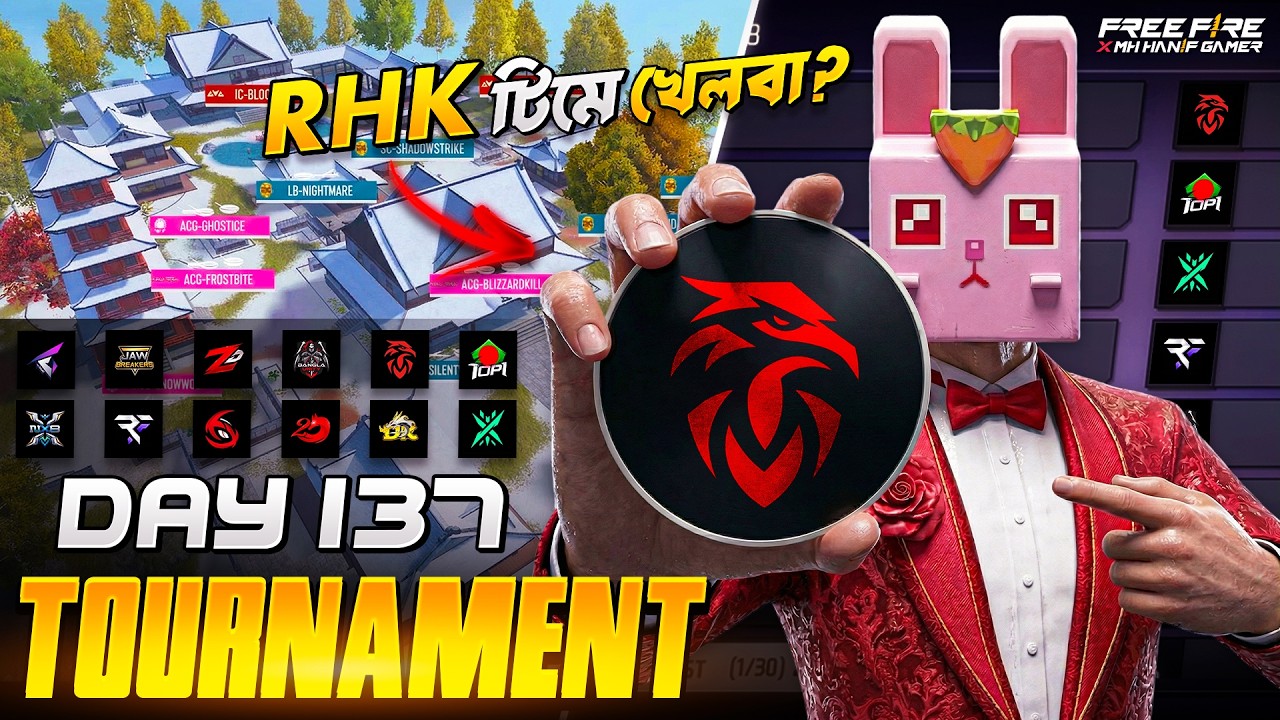 FREE FIRE TOURNAMENT 2026 | Day 137 | FF Live Bangladesh