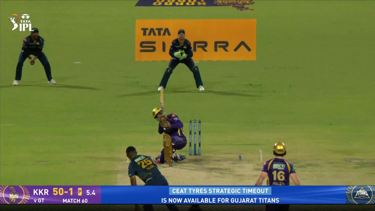 IPL 2026 M60: KKR vs GT - Angkrish Raghuvanshi Six background