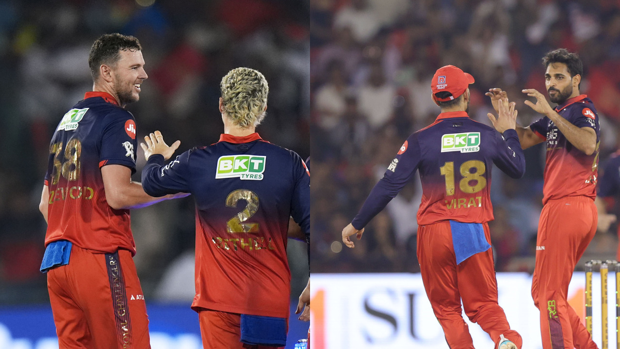 That duo again! Bhuvneshwar-Hazlewood's early magic