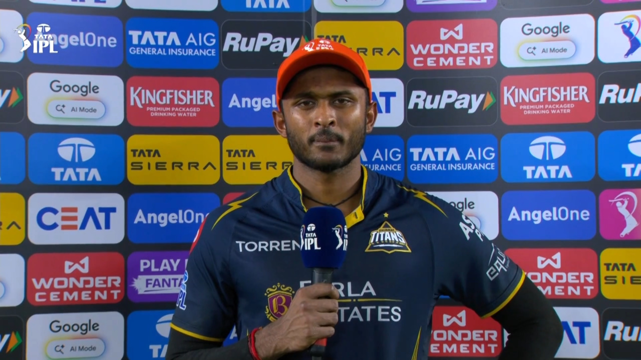 IPL 2026 M66: GT vs CSK - Sai Sudharsan Interview background
