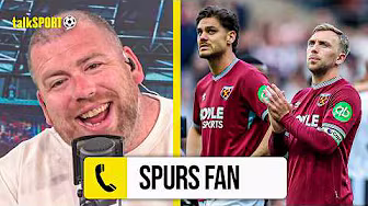 Spurs Fan THANKS West Ham for Being Even More "CRAP" than Tottenham as Relegation Battle Continues!