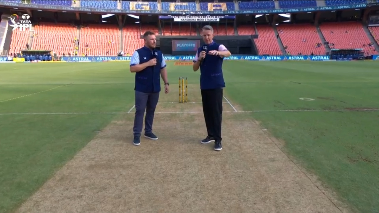 IPL 2026 M66: GT vs CSK - Pitch Report background