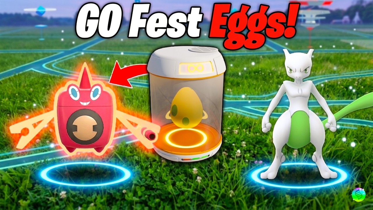 HOW TO GET SHINY WASH ROTOM IN POKEMON GO! New Go Fest EGGS Found / Mewtwo Raids are BACK