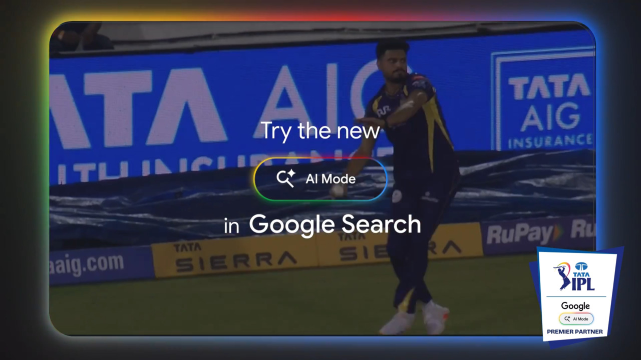 IPL 2026 M57: RCB vs KKR - Google Turning Point Moment of the Match background