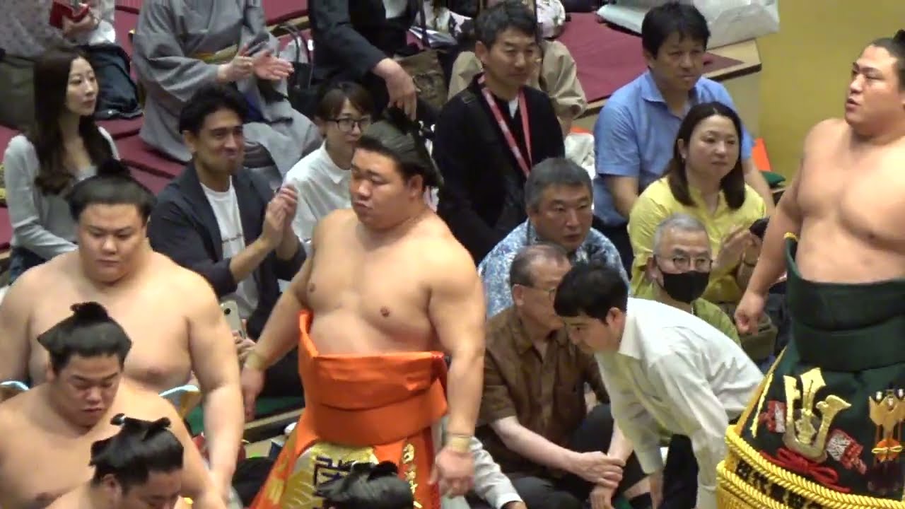 千秋楽土俵入り 若隆景 霧島 義ノ富士 翔猿 他【大相撲令和8年5月場所】15日目 makuuchi dohyoiri 【SUMO MAY DAY15】2026/05/24 background
