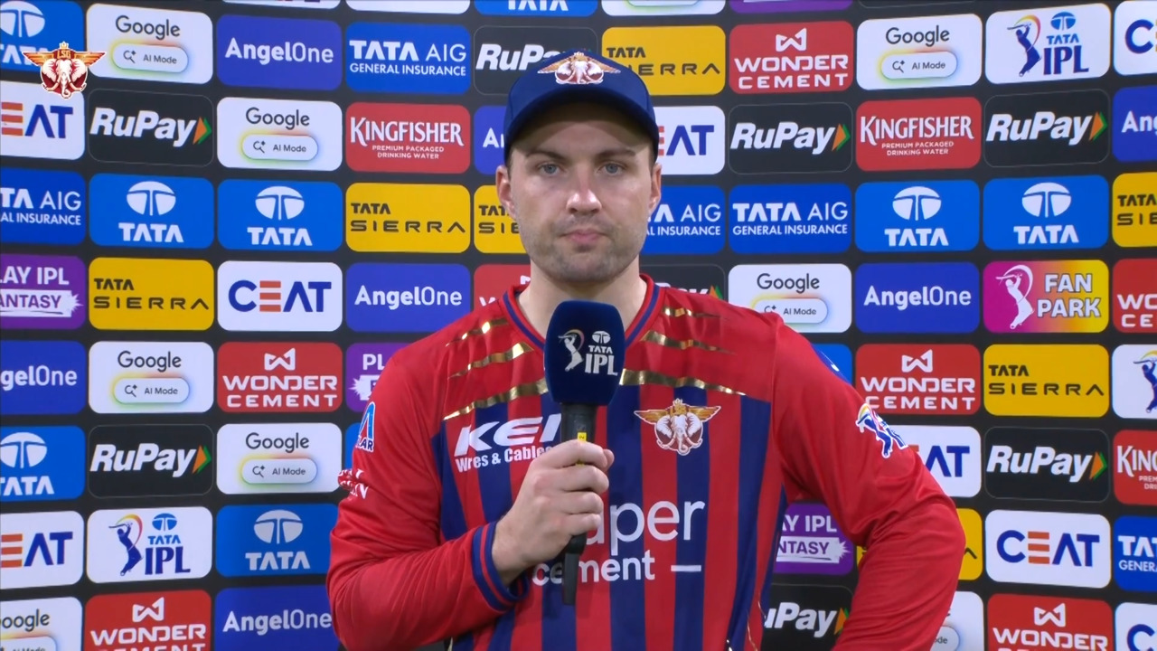 IPL 2026 M59: LSG vs CSK - Josh Inglis Interview background