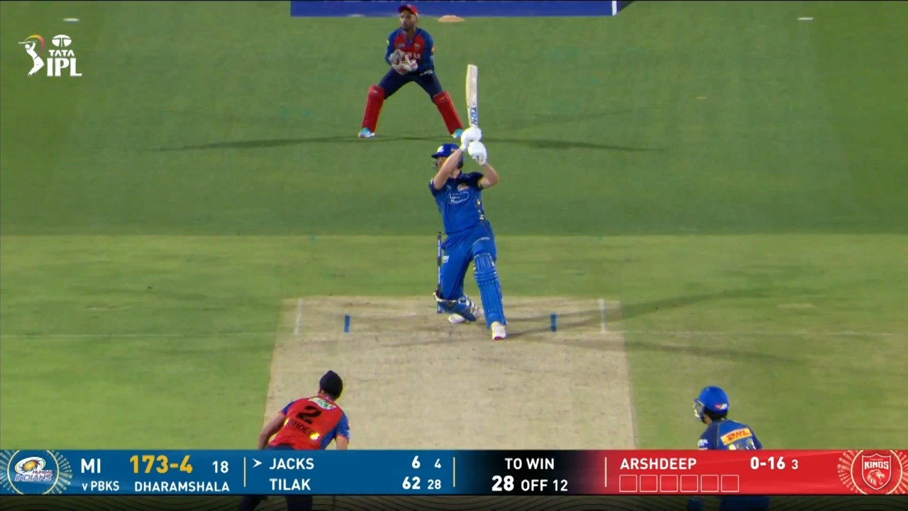 IPL 2026 M58: PBKS vs MI - Will Jacks Six background