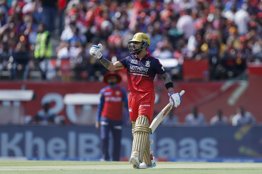 Peak Virat! Kohli's picturesque 58(37) in Dharamshala