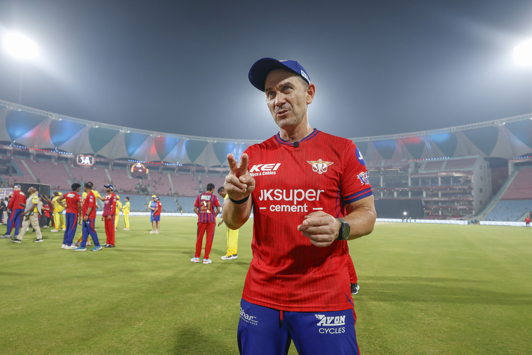 Big win through the Coach's lens, with Justin Langer background