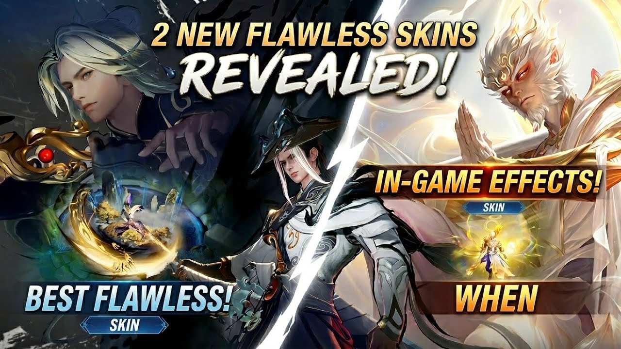 2 UPCOMING FLAWLESS SKINS CONFIRMED!! HONOR OF KINGS