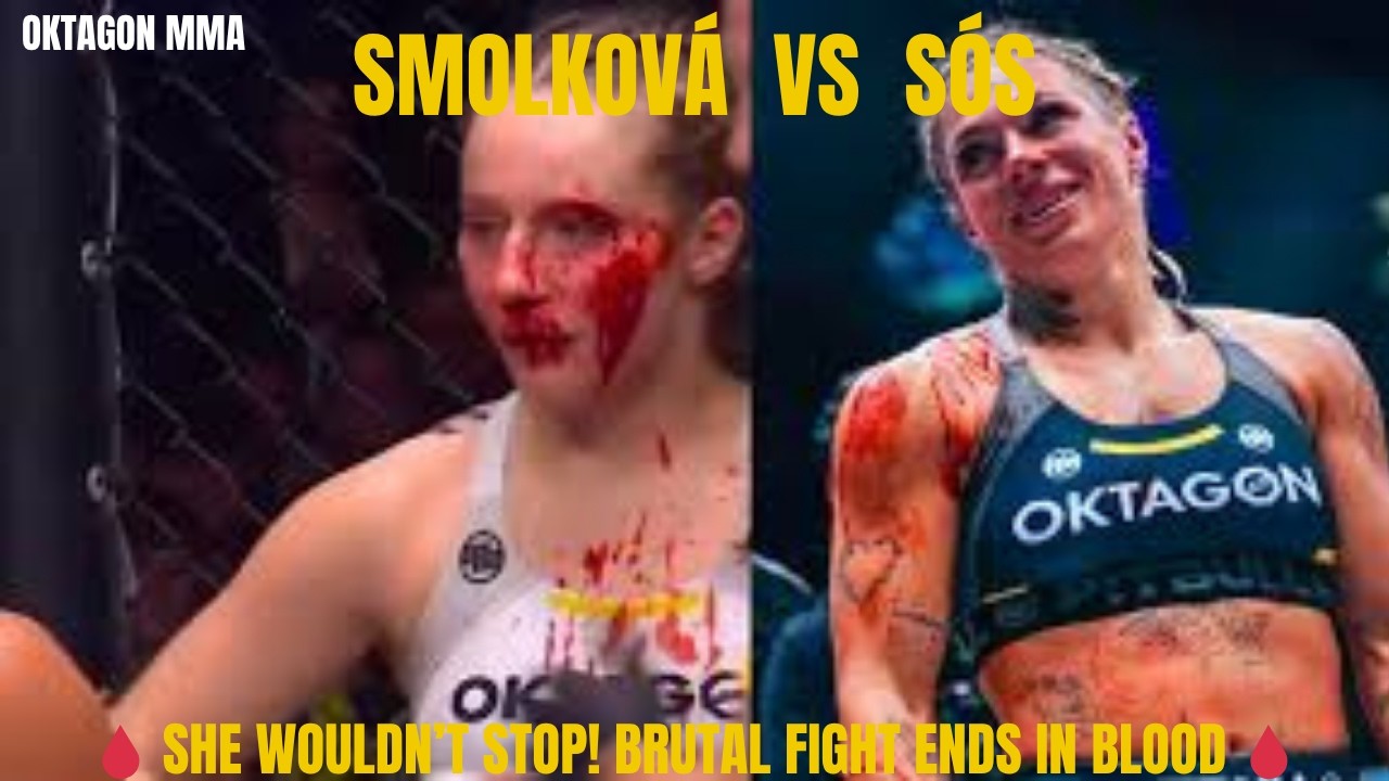 SHE WOULDN'T STOP BLEEDING... But KEPT FIGHTING! 🩸 Smolková vs Sós | OKTAGON MMA