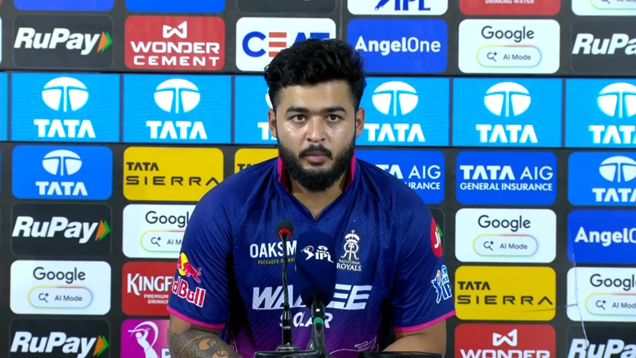The way we played and chased today was commendable: Riyan Parag